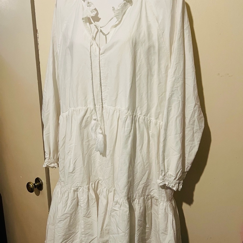 Roller Rabbit Classic Cream Long Sleeve Dress